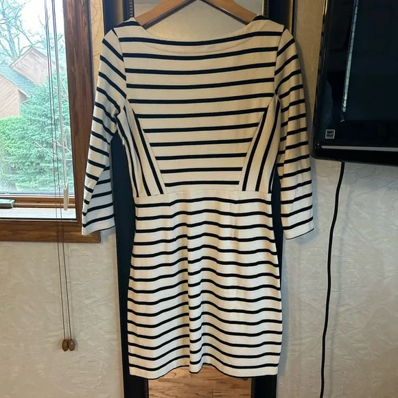 Heavy Knit Cream and Black Dress from Gap - Picture 4 of 7
